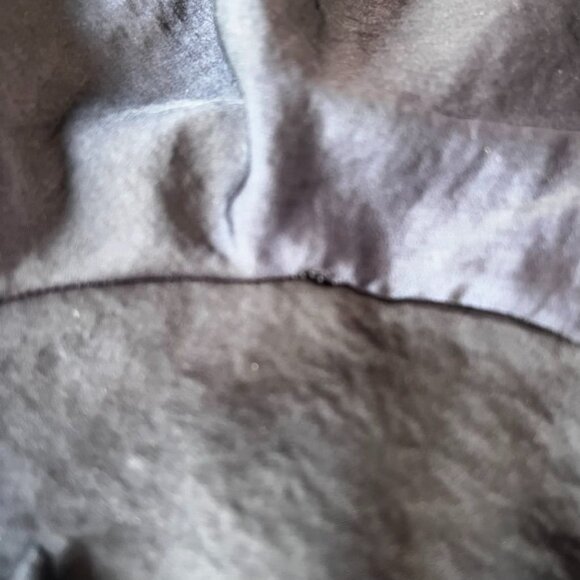 Sheike  Navy Blue  Satin  Ruffle  Crop  Pants  Womens Size 10 - Picture 15 of 16